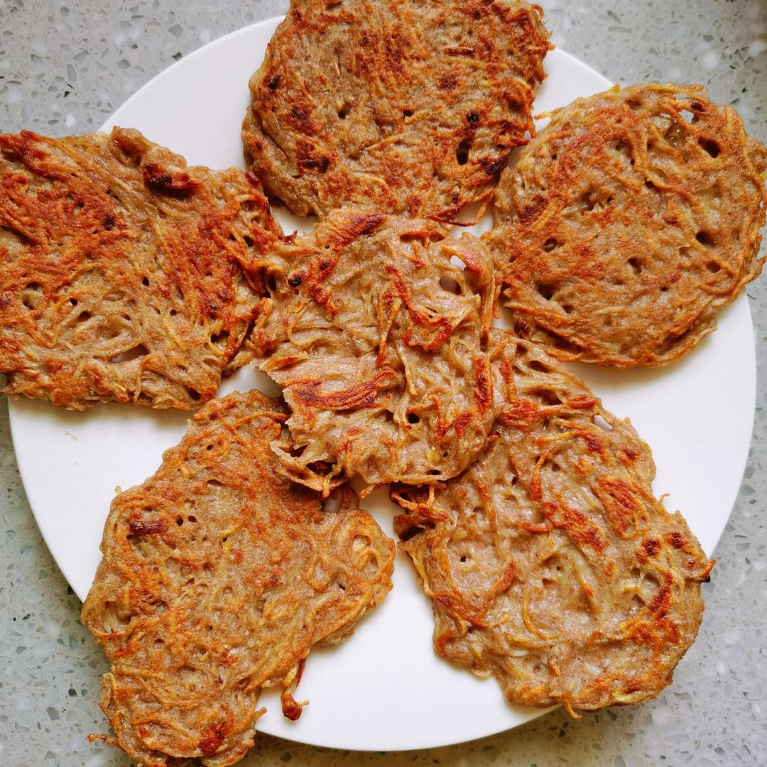 土豆饼(土豆胡萝卜丝饼)