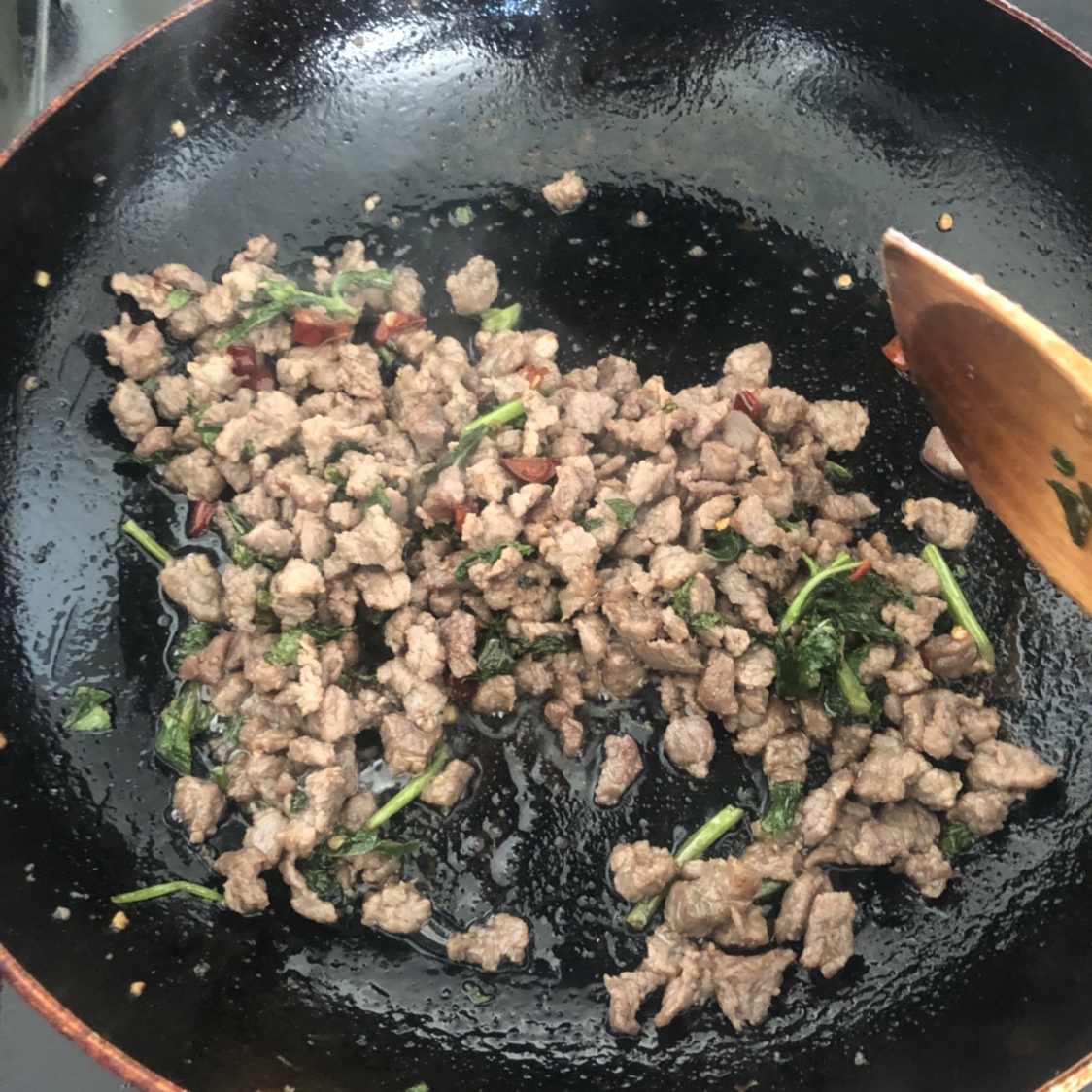 Keira留学之旅-薄荷炒牛肉的做法 步骤7