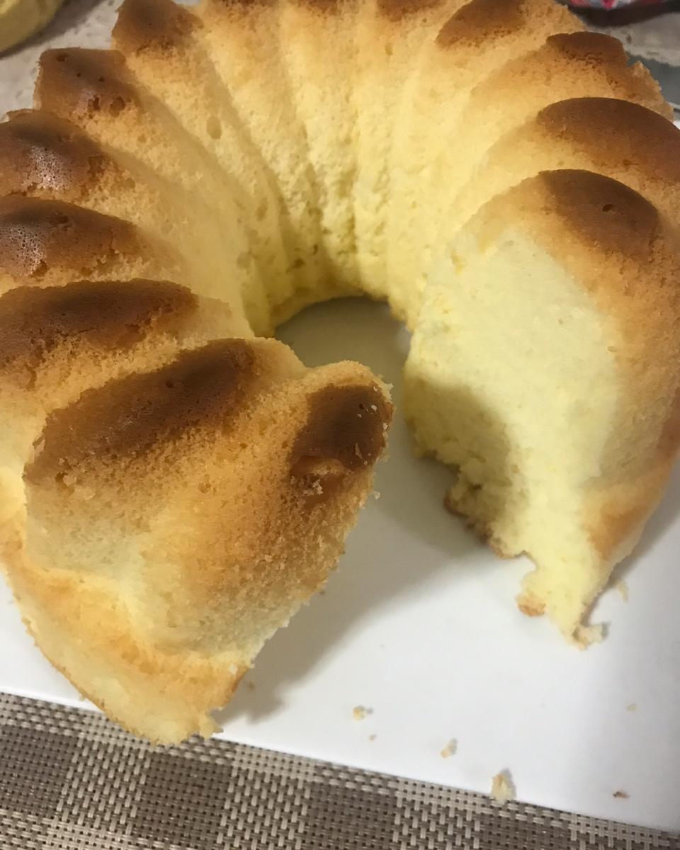 六寸戚风蛋糕胚