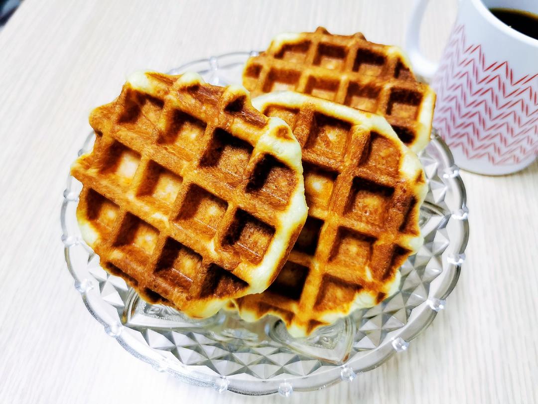 椰子华夫饼（酵母版）