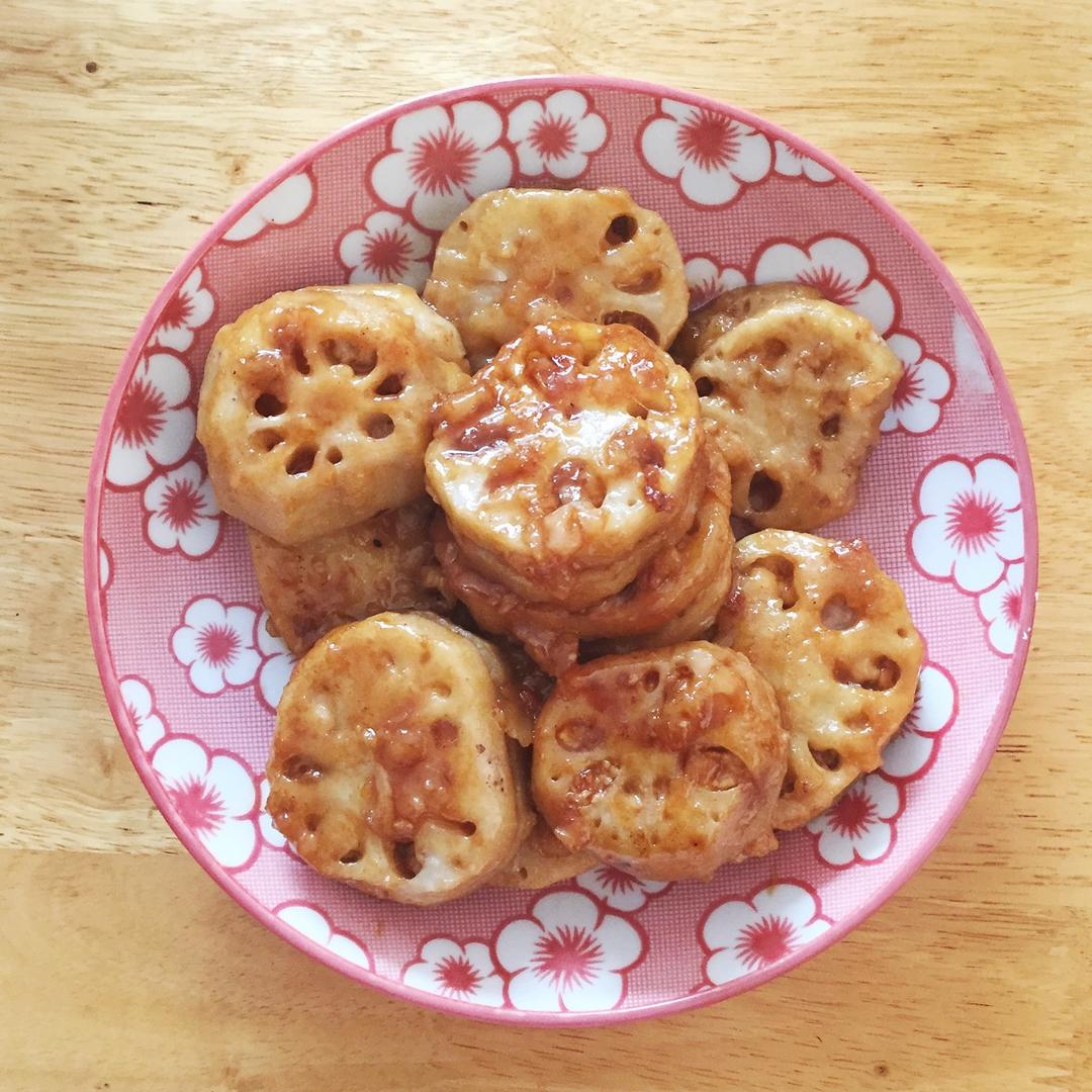 鲜肉藕夹
