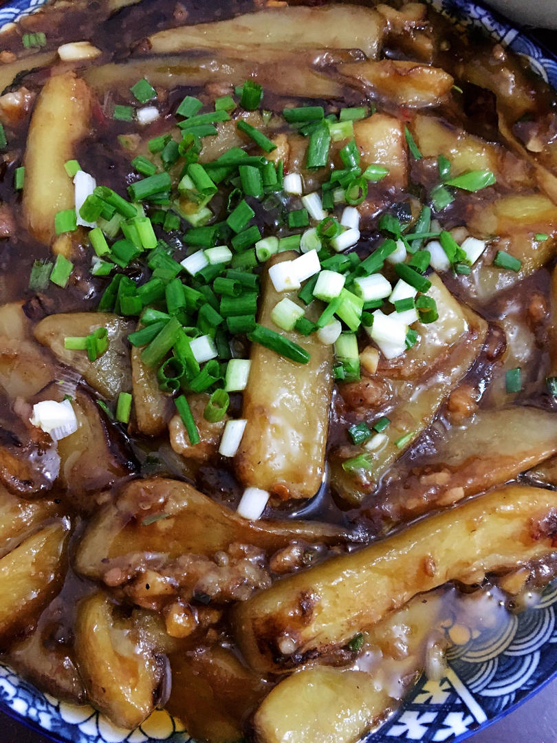 鱼香茄子极简版💜