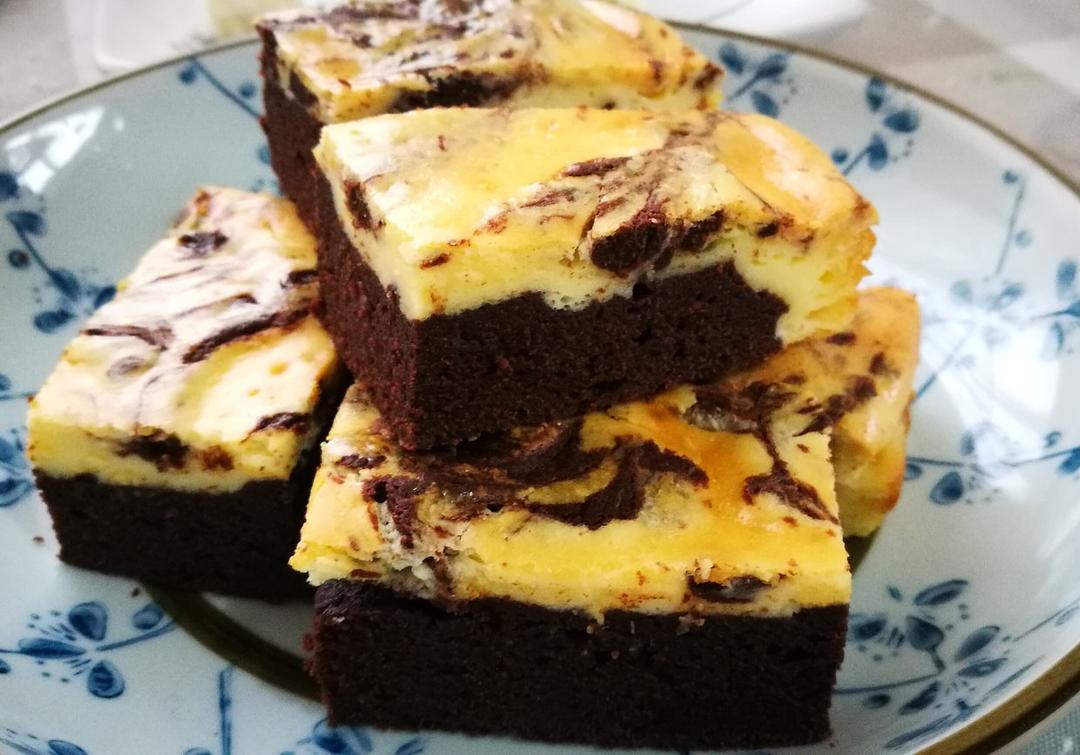 芝士布朗尼蛋糕 Cream Cheese Brownie