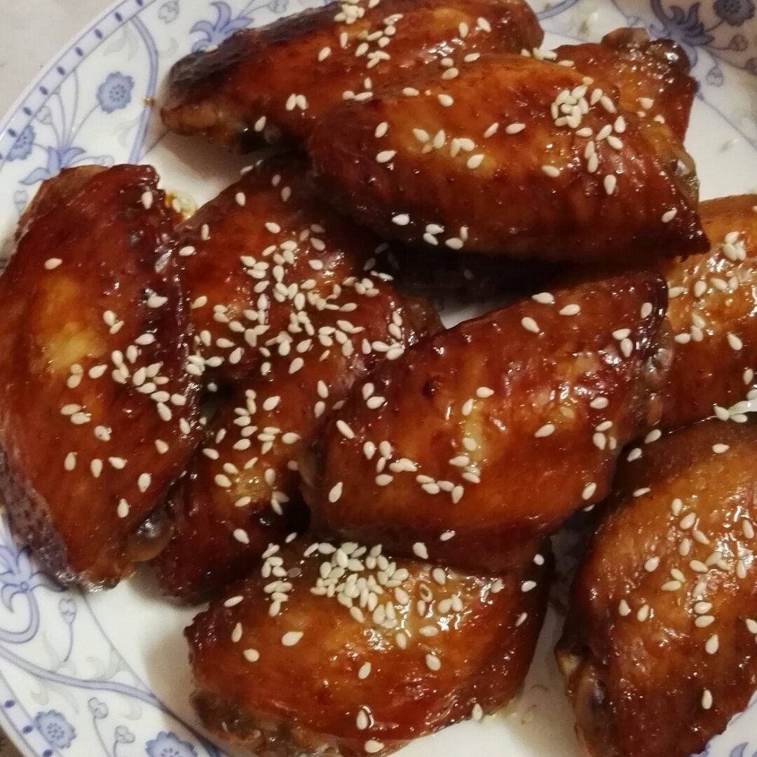 烤箱版蜜汁烤翅