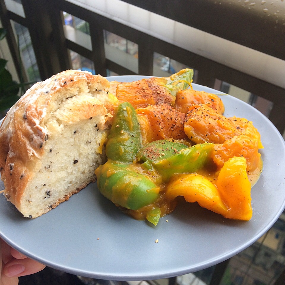 deuxleeeee做的印度素咖喱garammasala之西葫芦咖喱