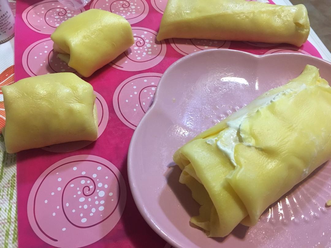 网红食谱│抹茶毛巾卷