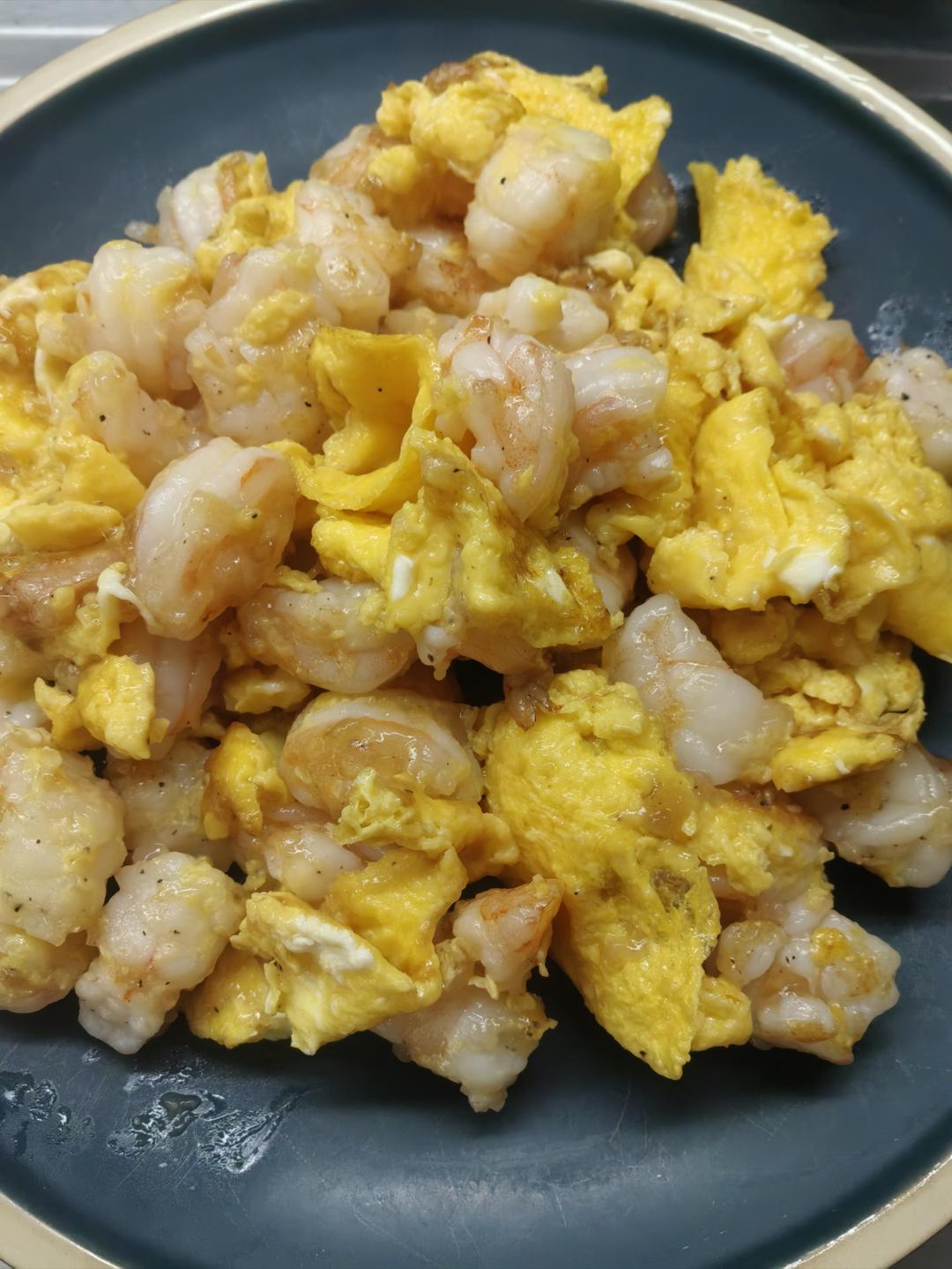 虾仁滑蛋