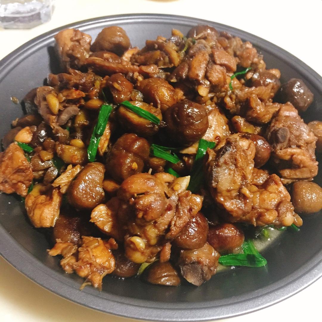板栗烧鸡
