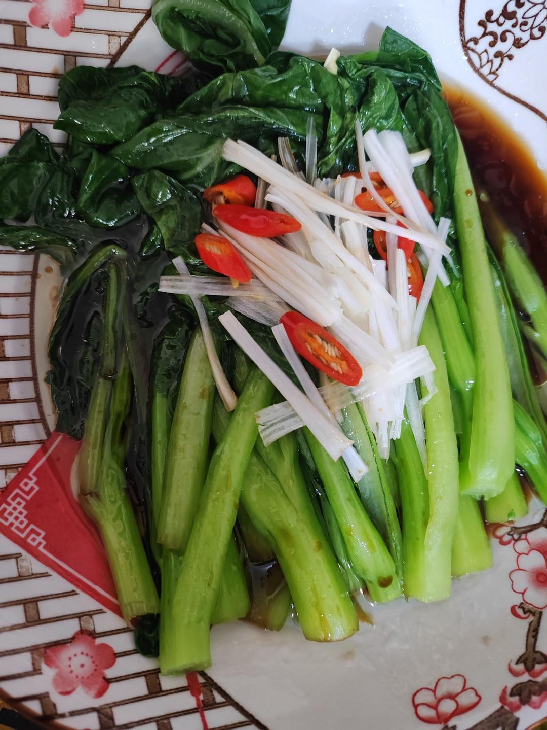 白灼菜心（附白灼类菜的小细节）