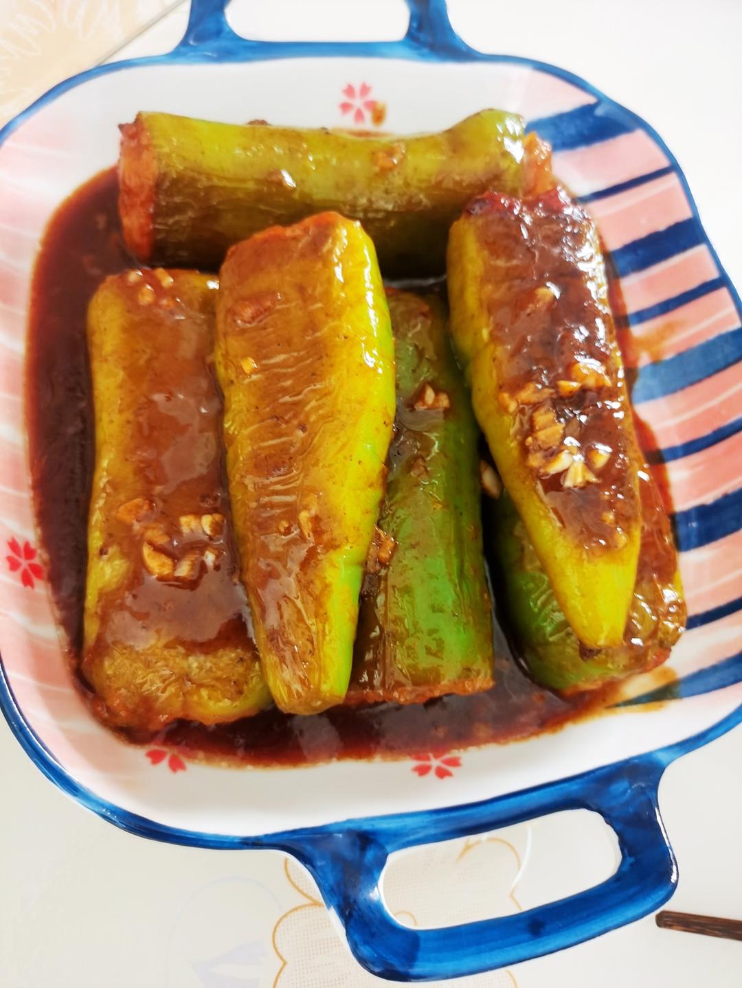 销魂青椒酿肉【超级下饭】
