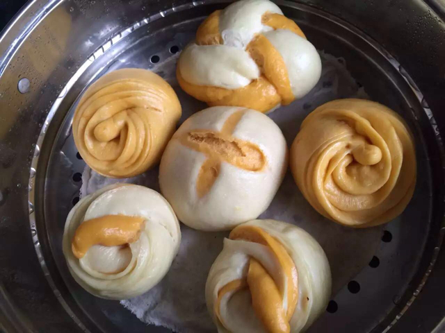 黄玫瑰馒头