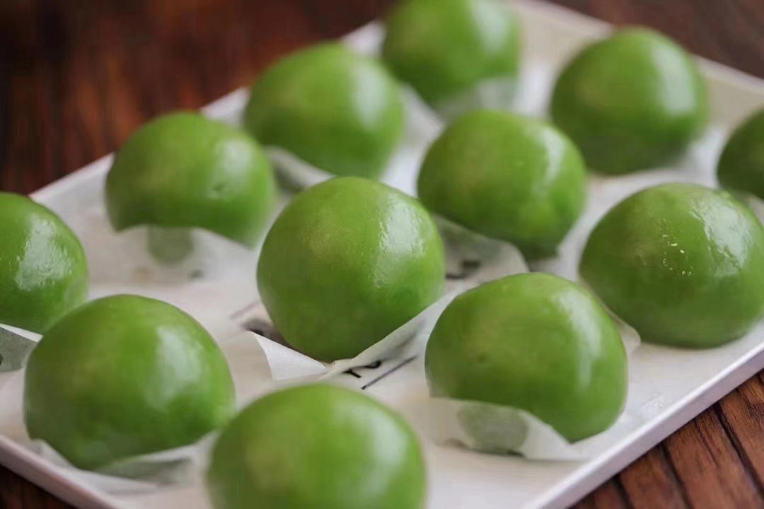 百吃不厌的豆沙青团 x 博世破壁机/博世打蛋器