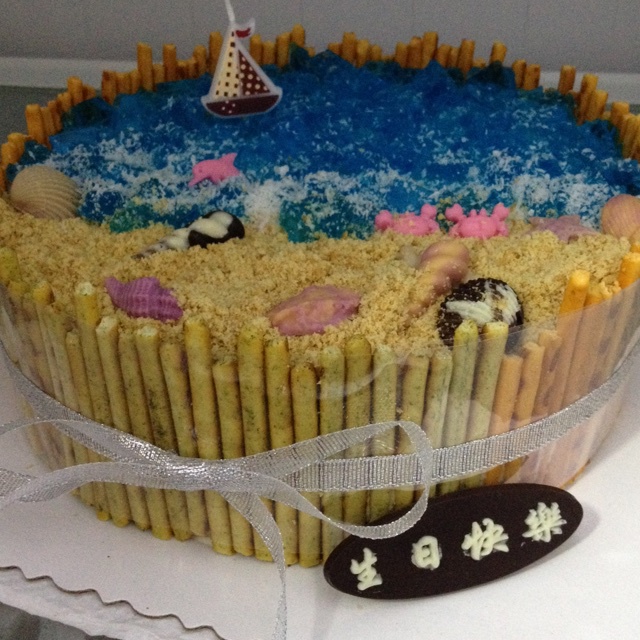 海洋酸奶慕斯蛋糕