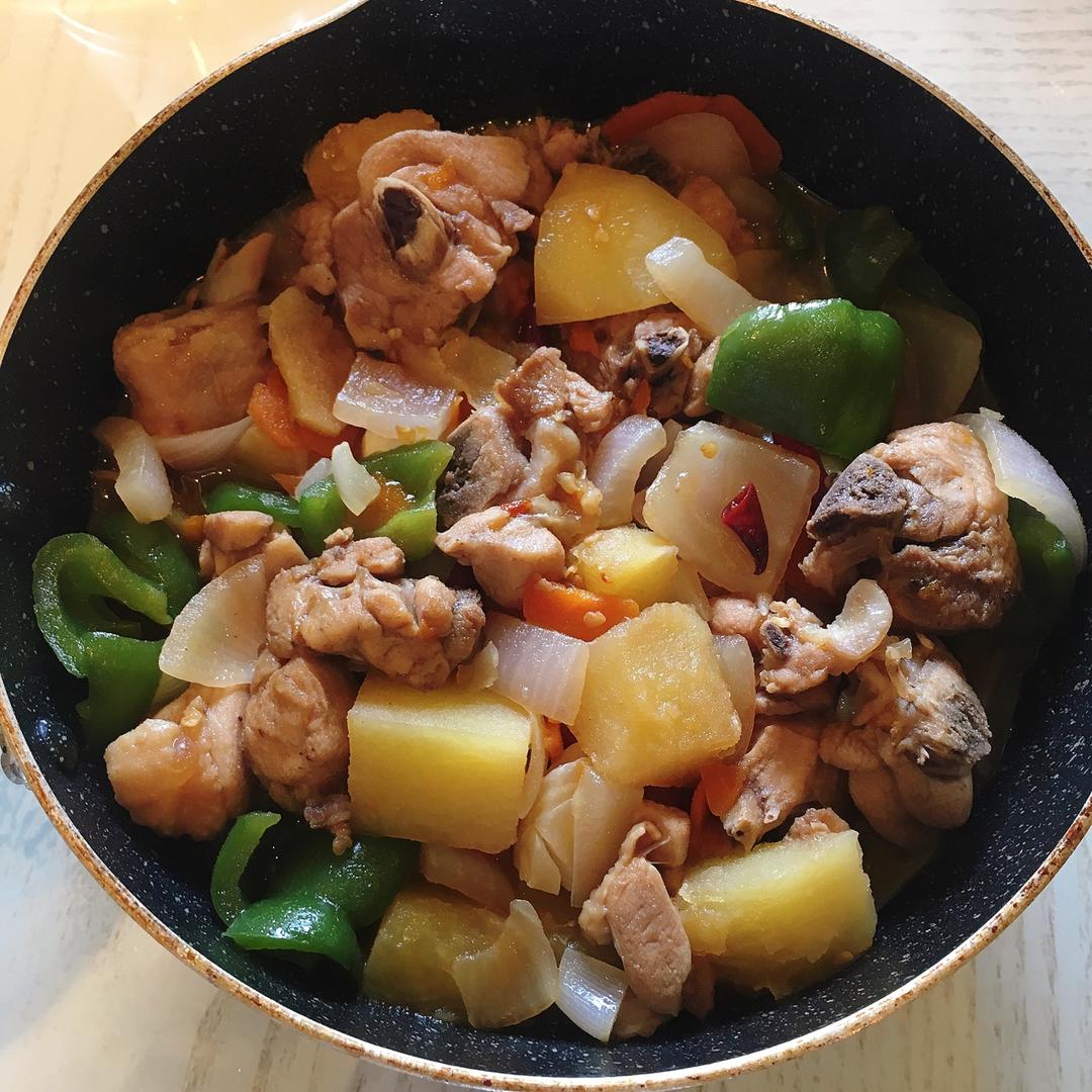 【黄焖鸡米饭】