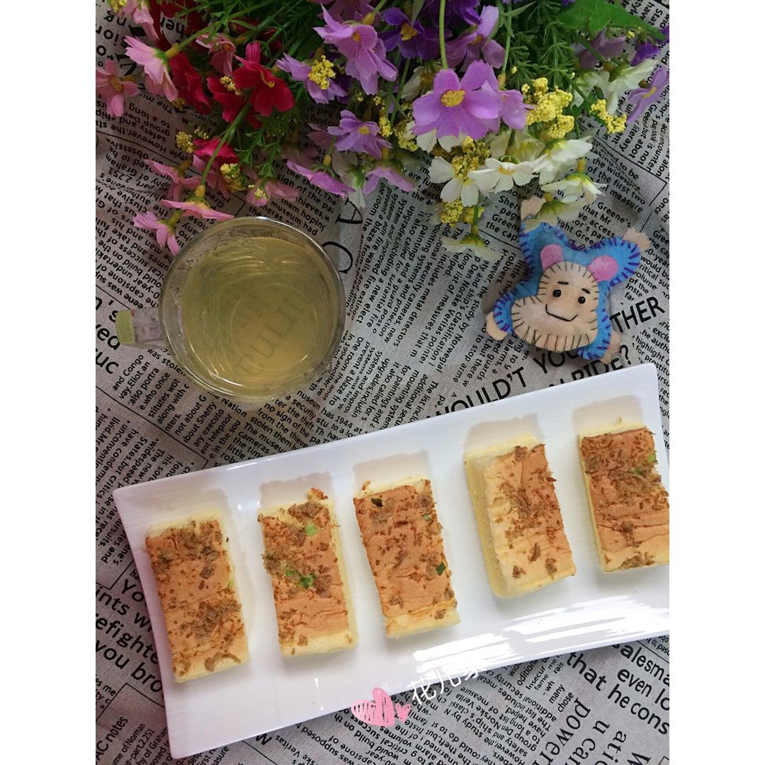 香葱肉松蛋糕卷