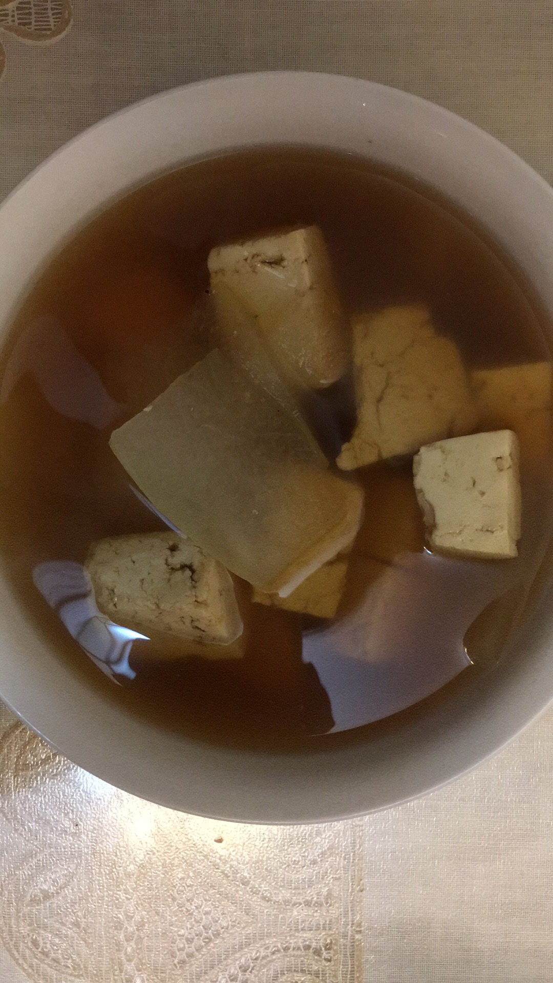 豆腐冬瓜汤的做法 步骤1