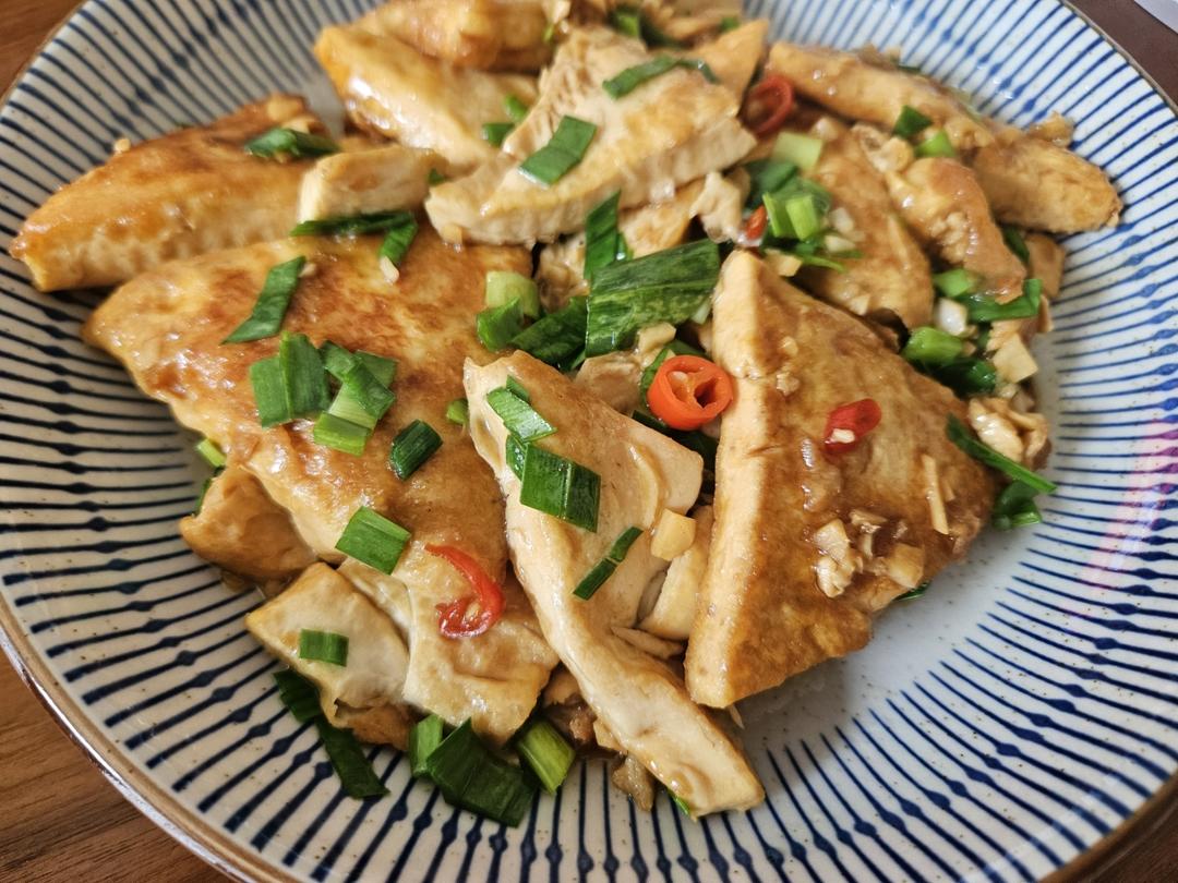 焖煎豆腐