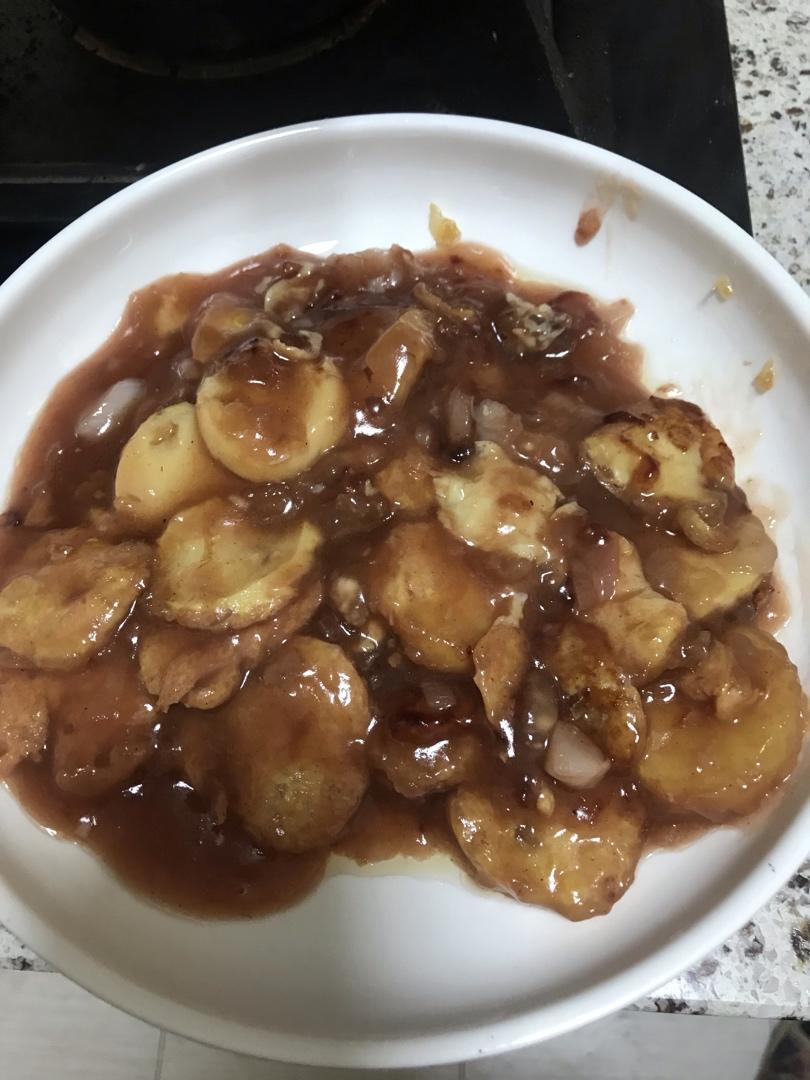 脆皮茄汁日本豆腐
