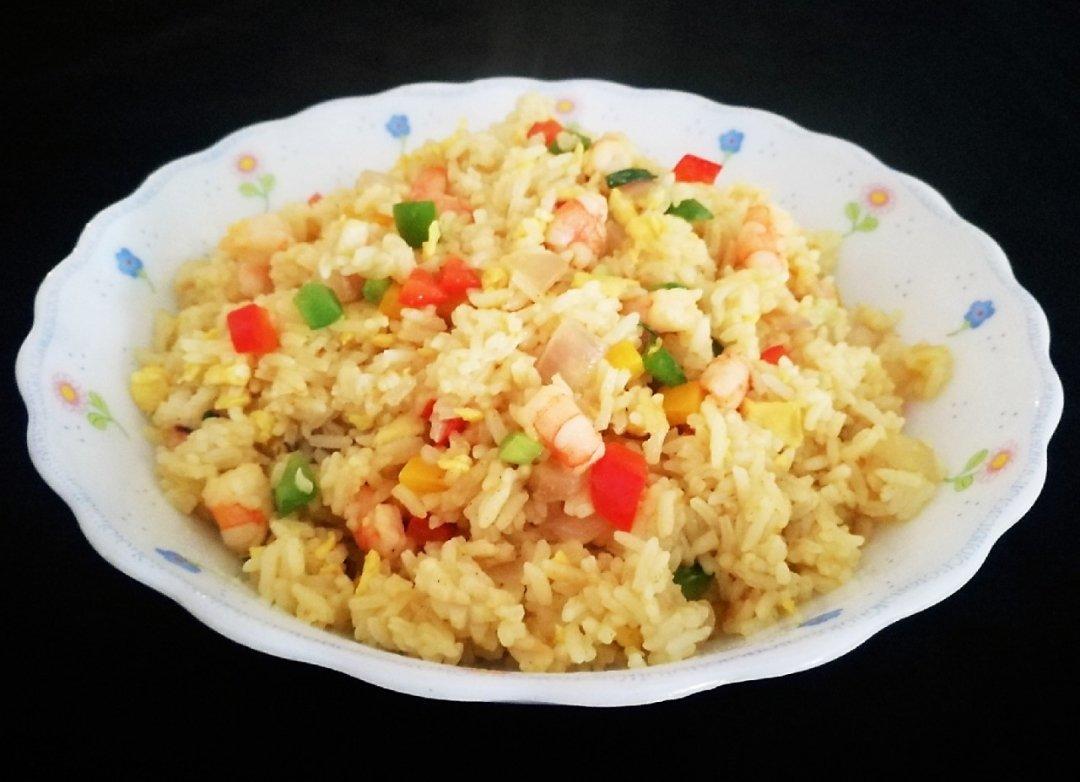 咖喱海鲜炒饭