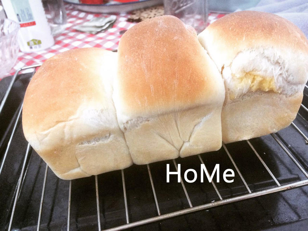 纯奶手撕吐司的做法 步骤1