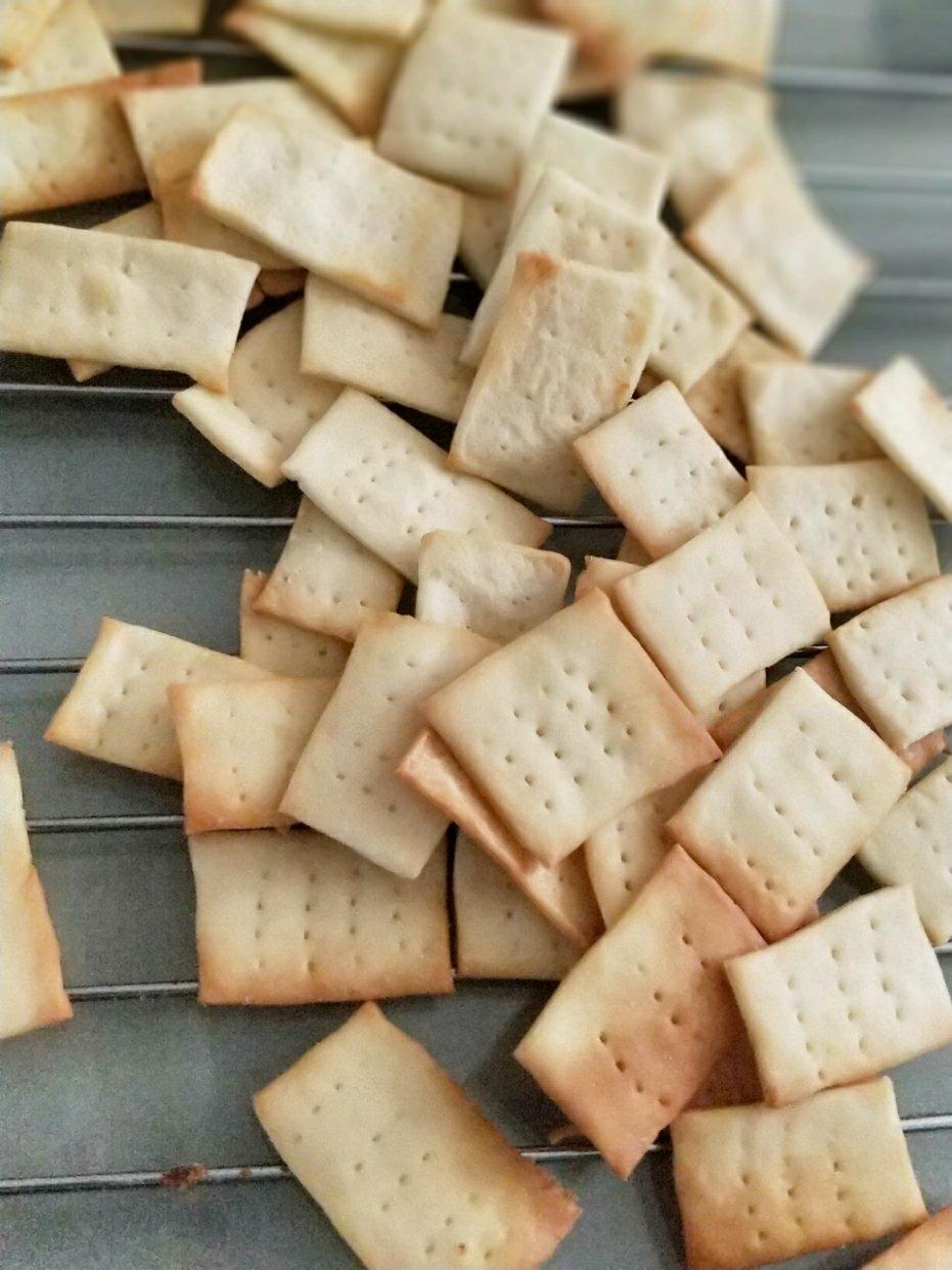 嘎嘣脆——香葱苏打饼干