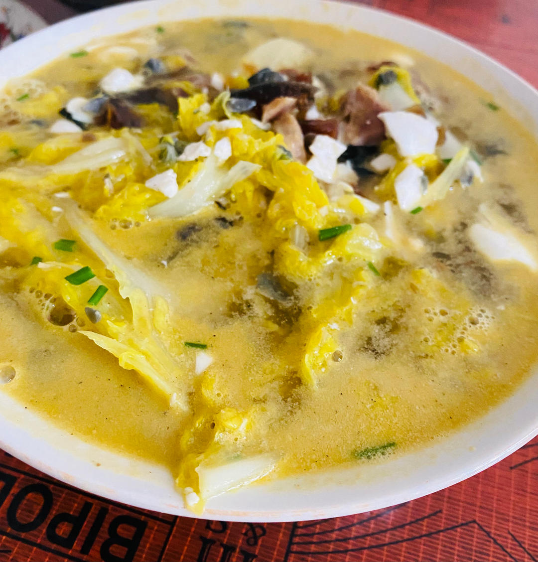 鲜掉眉毛的上汤娃娃菜