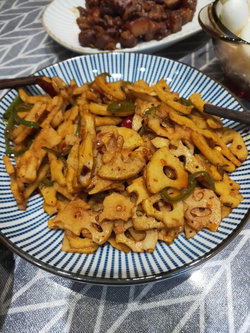 酸辣藕丁