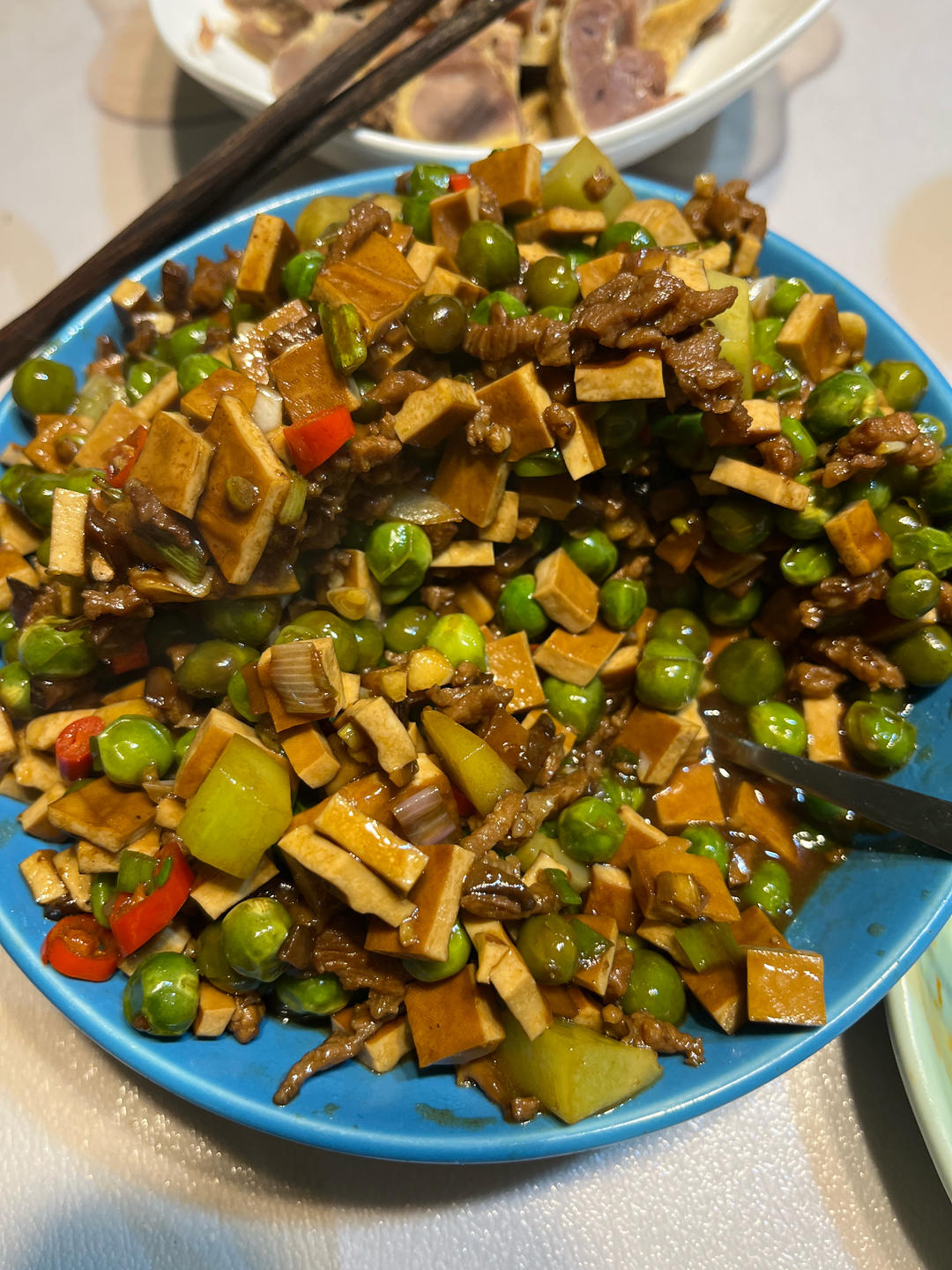 超下饭的豌豆肉沫