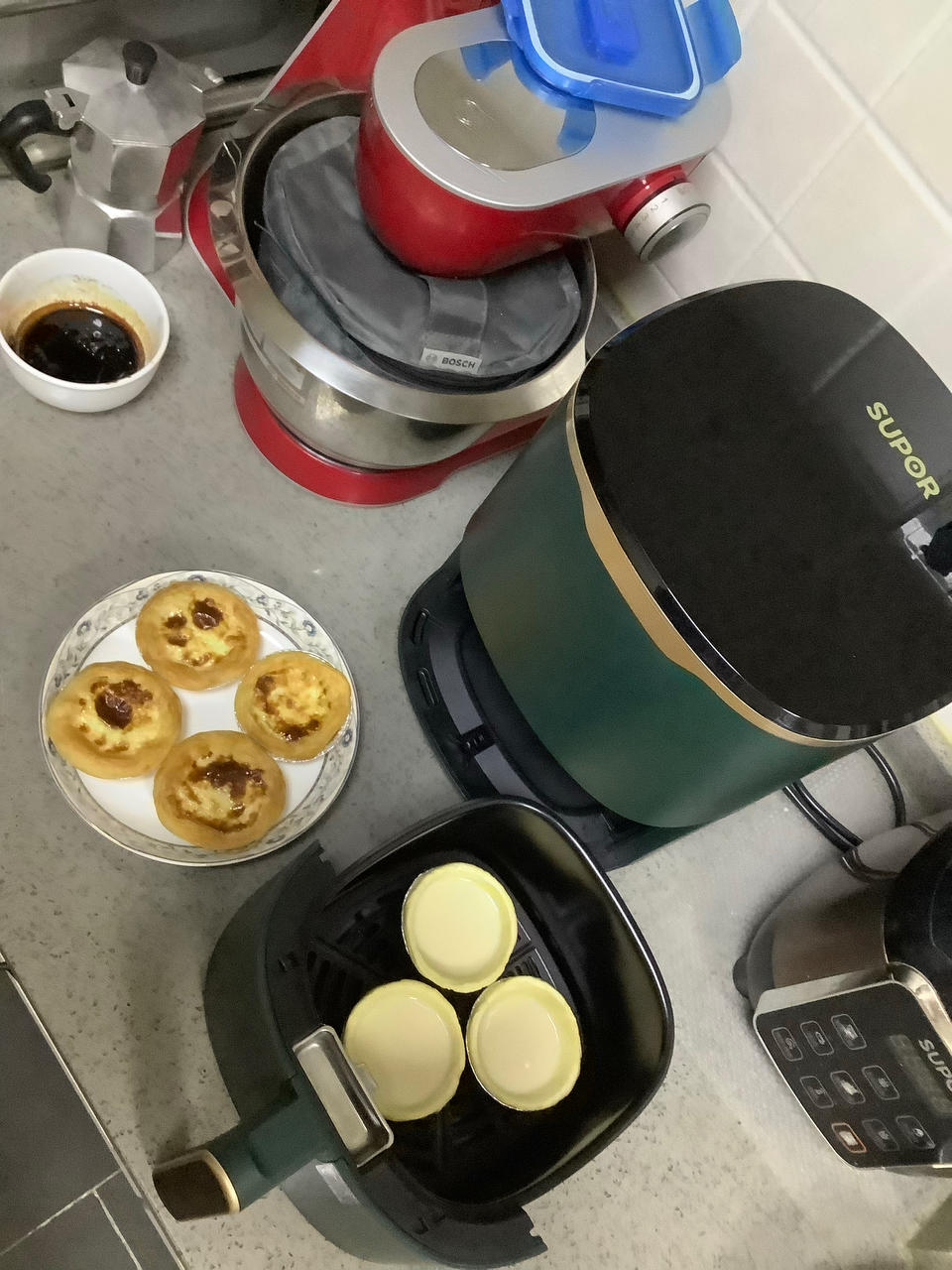 超级简单不需淡奶油的蛋挞（空气炸锅版）