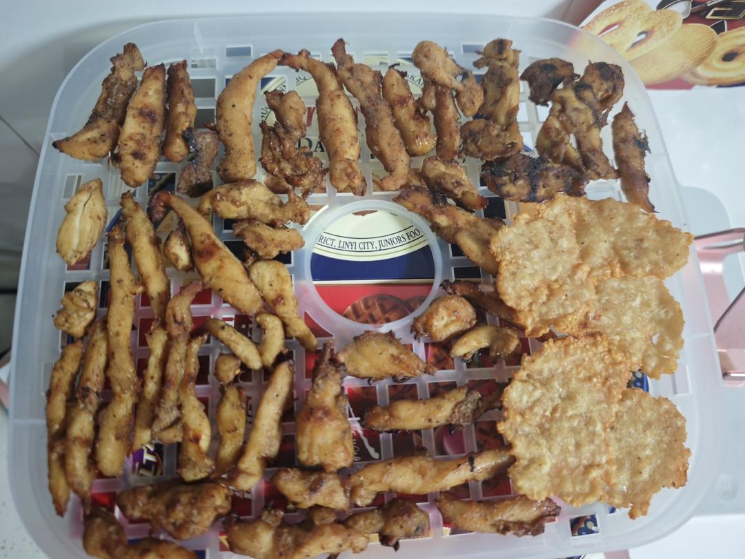 烤鸡胸肉干（人吃 有调料）
