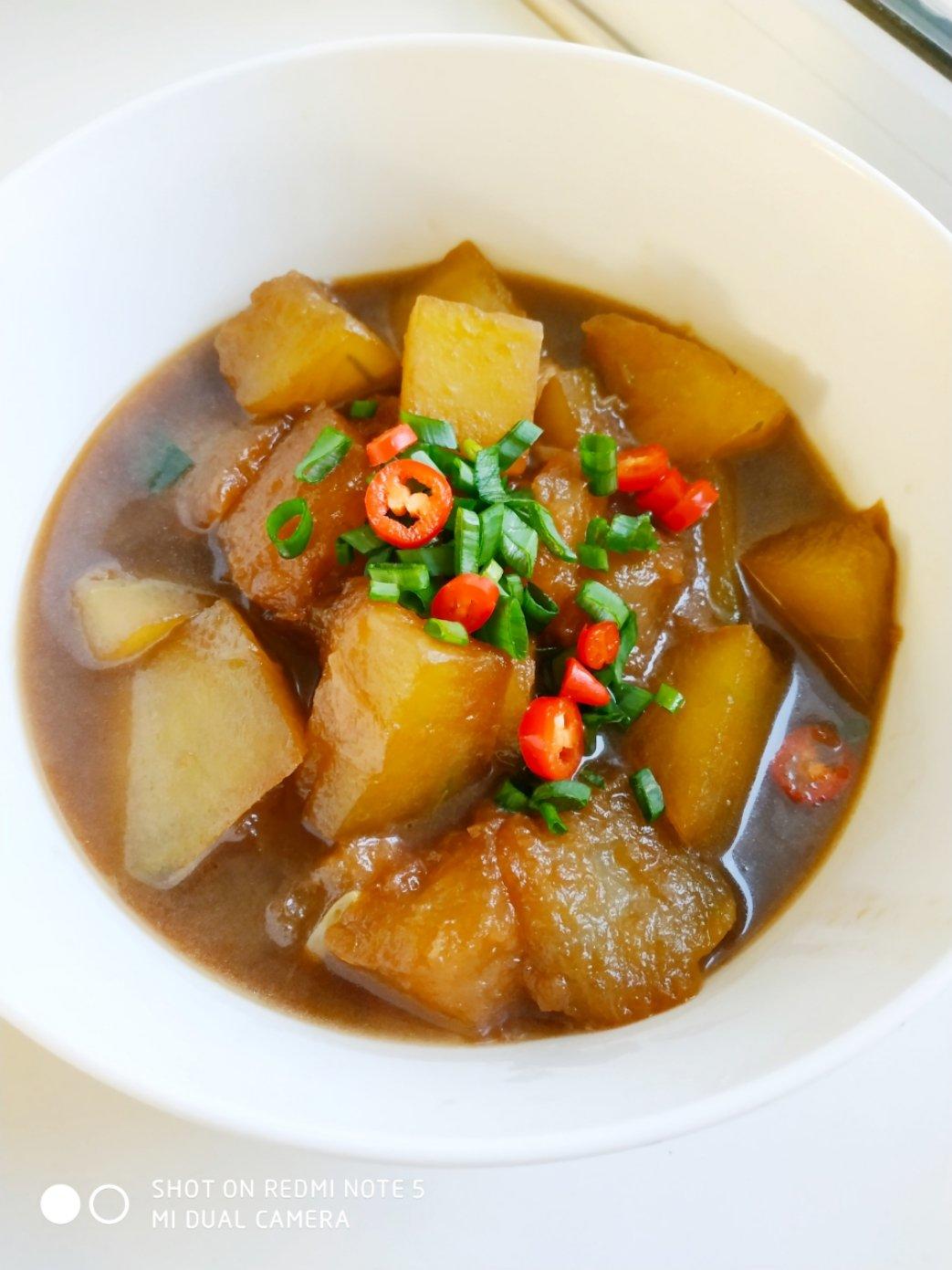 简单又好吃的红烧冬瓜