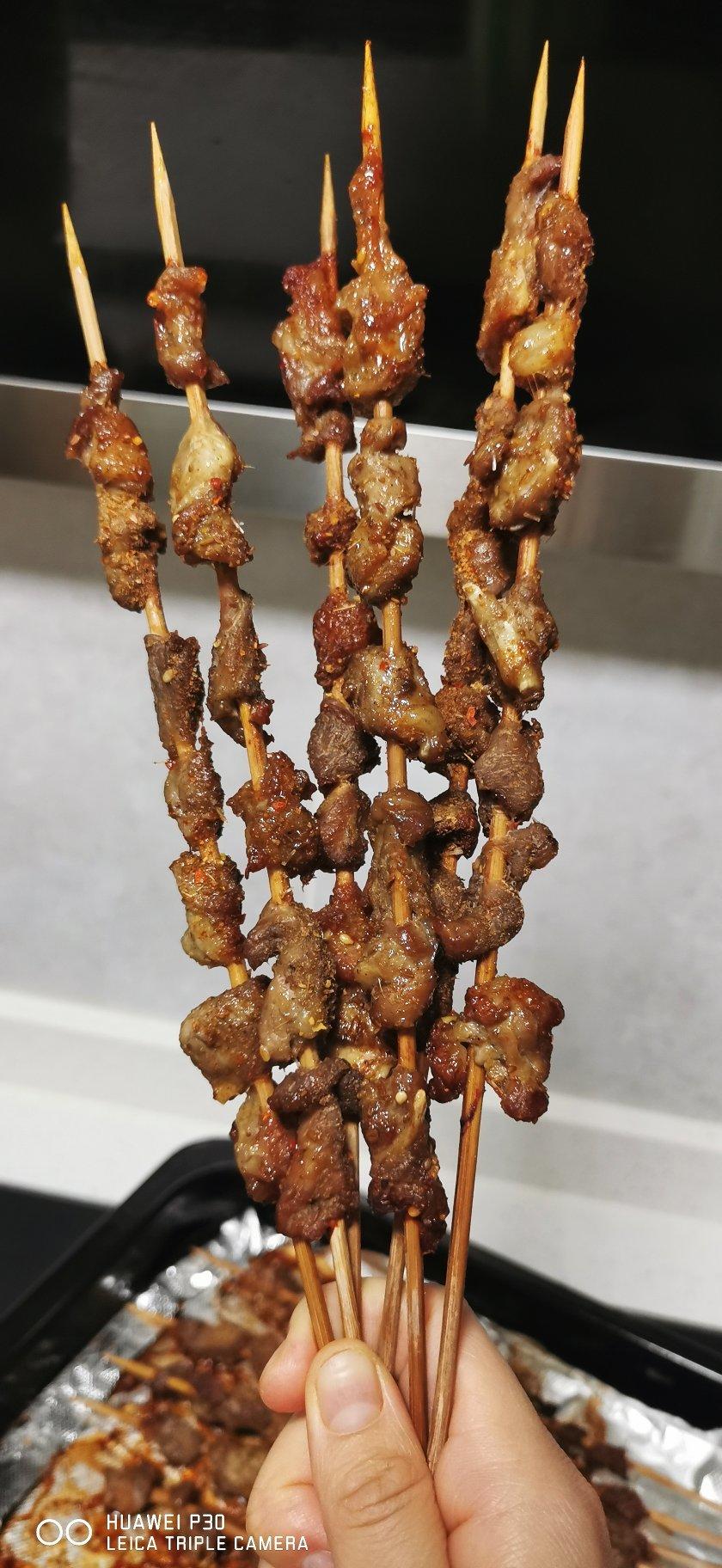 lolita920做的烤肉摊的秘制烤羊肉串