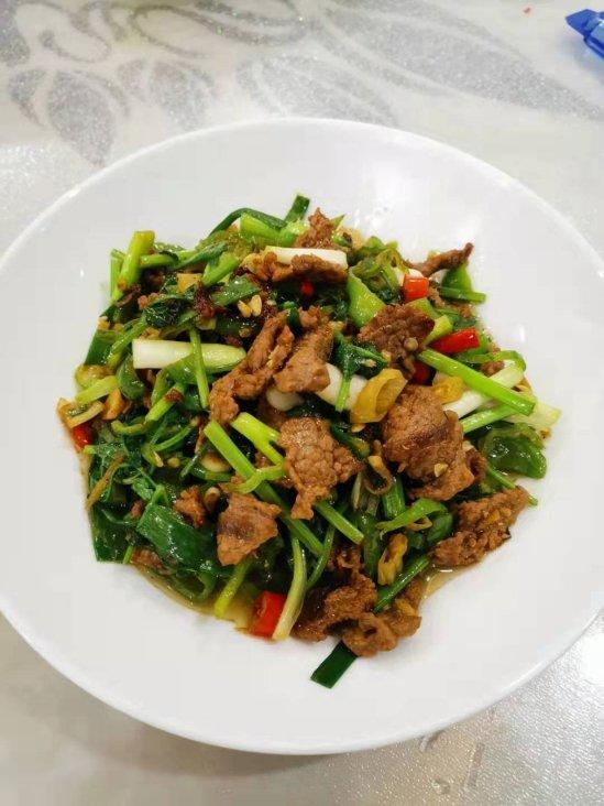 小炒黄牛肉（湘菜）