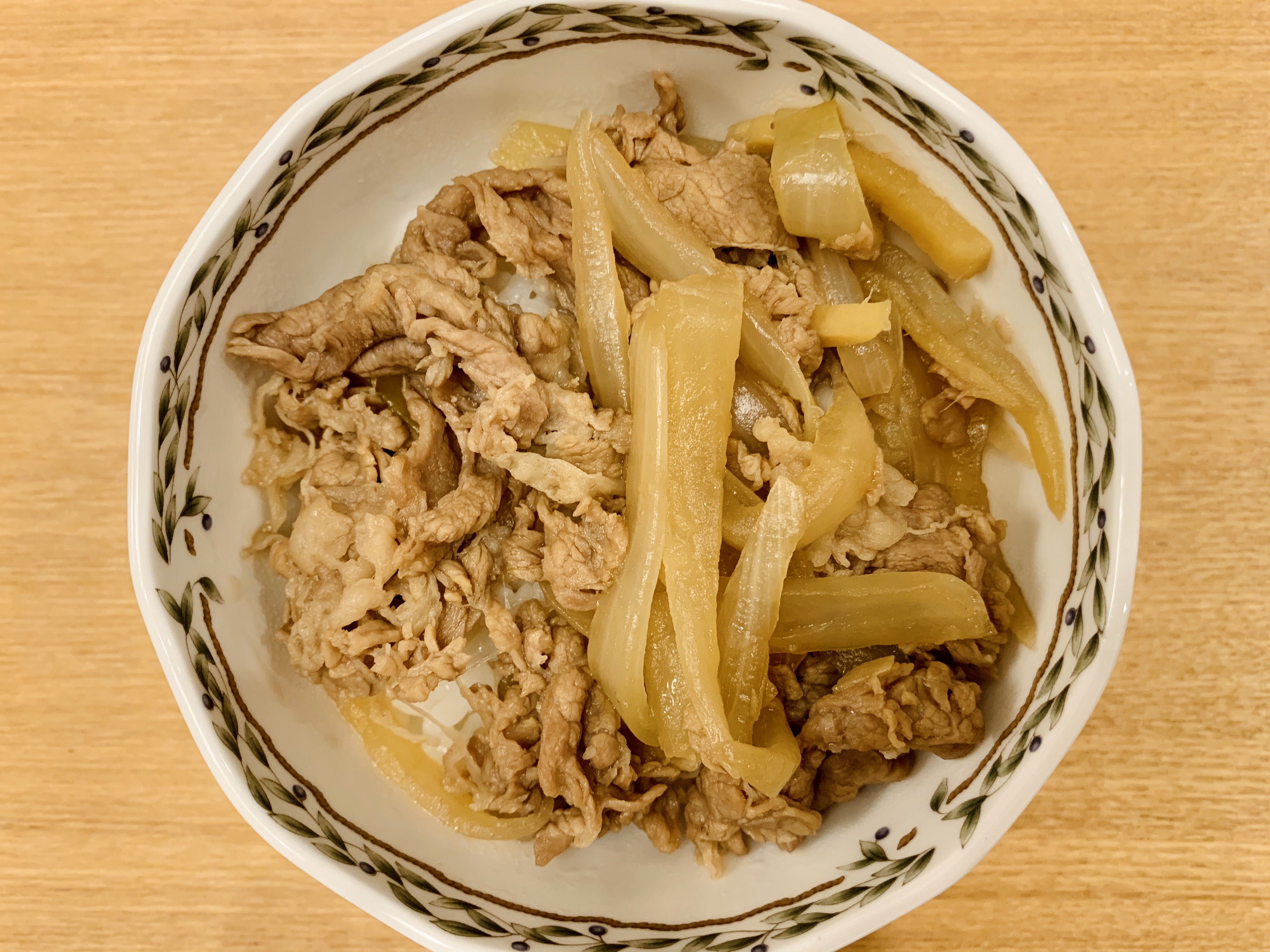 日式牛肉盖饭（牛丼)减盐小美版的做法