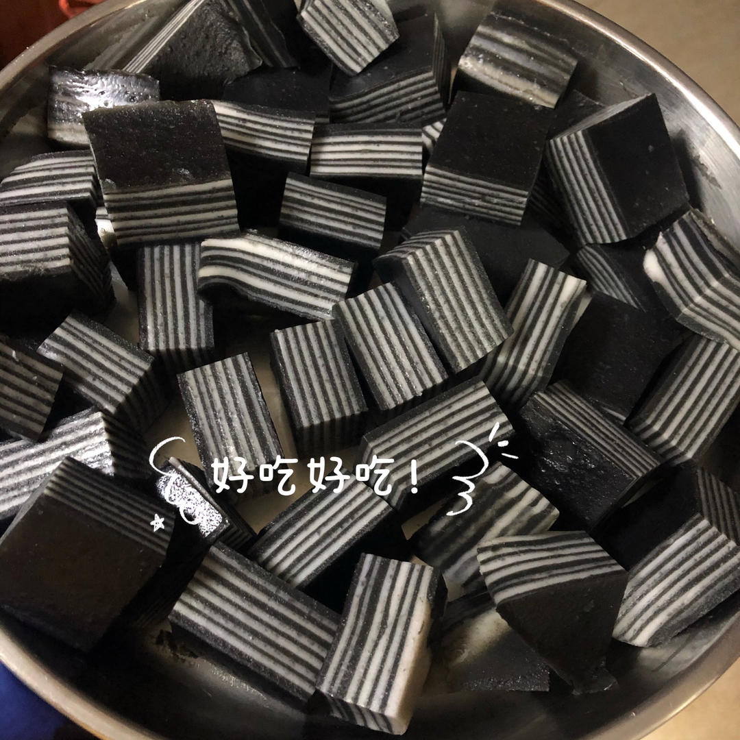 黑芝麻千层糕