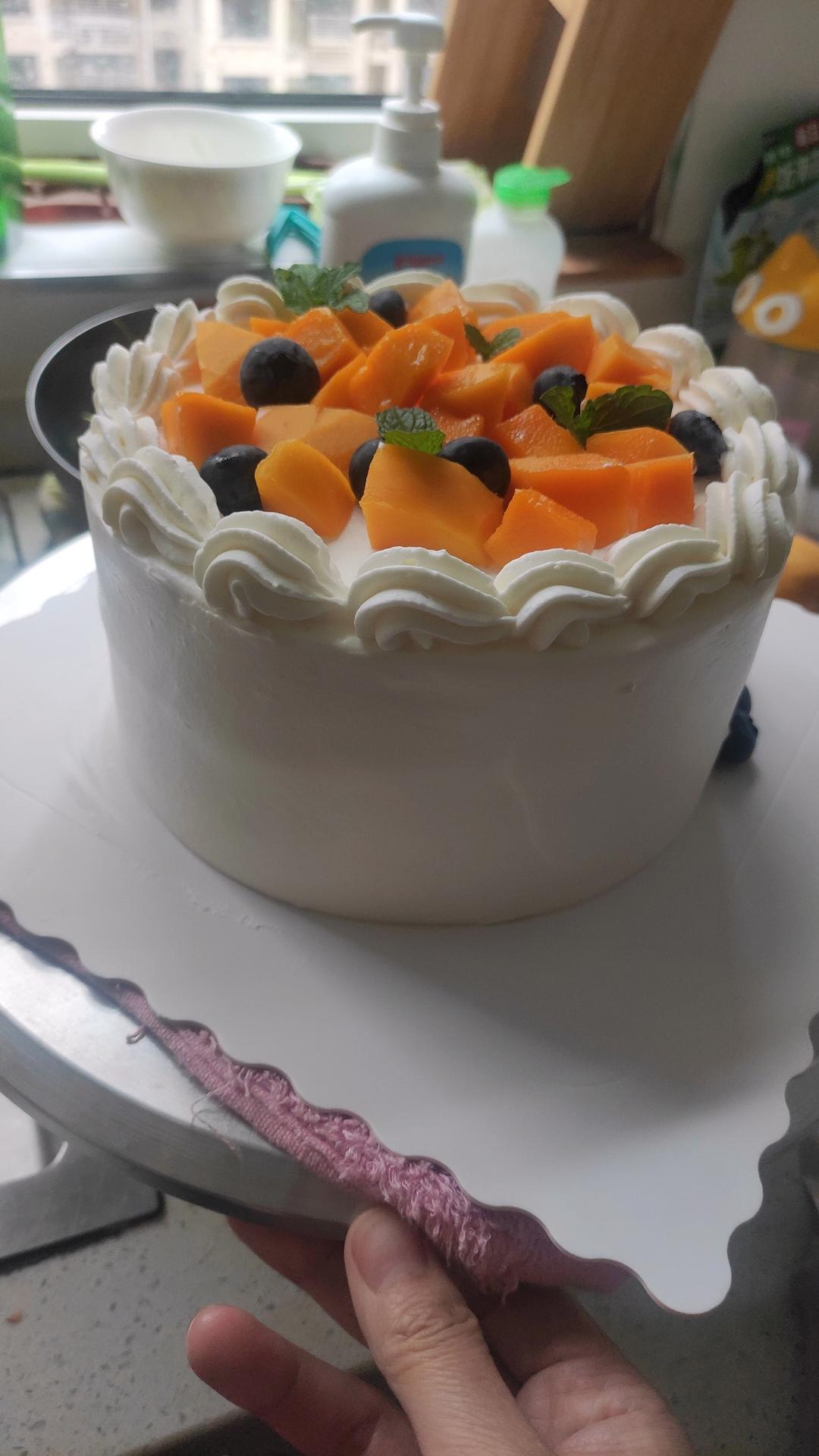 芝香奶油蒸蛋糕