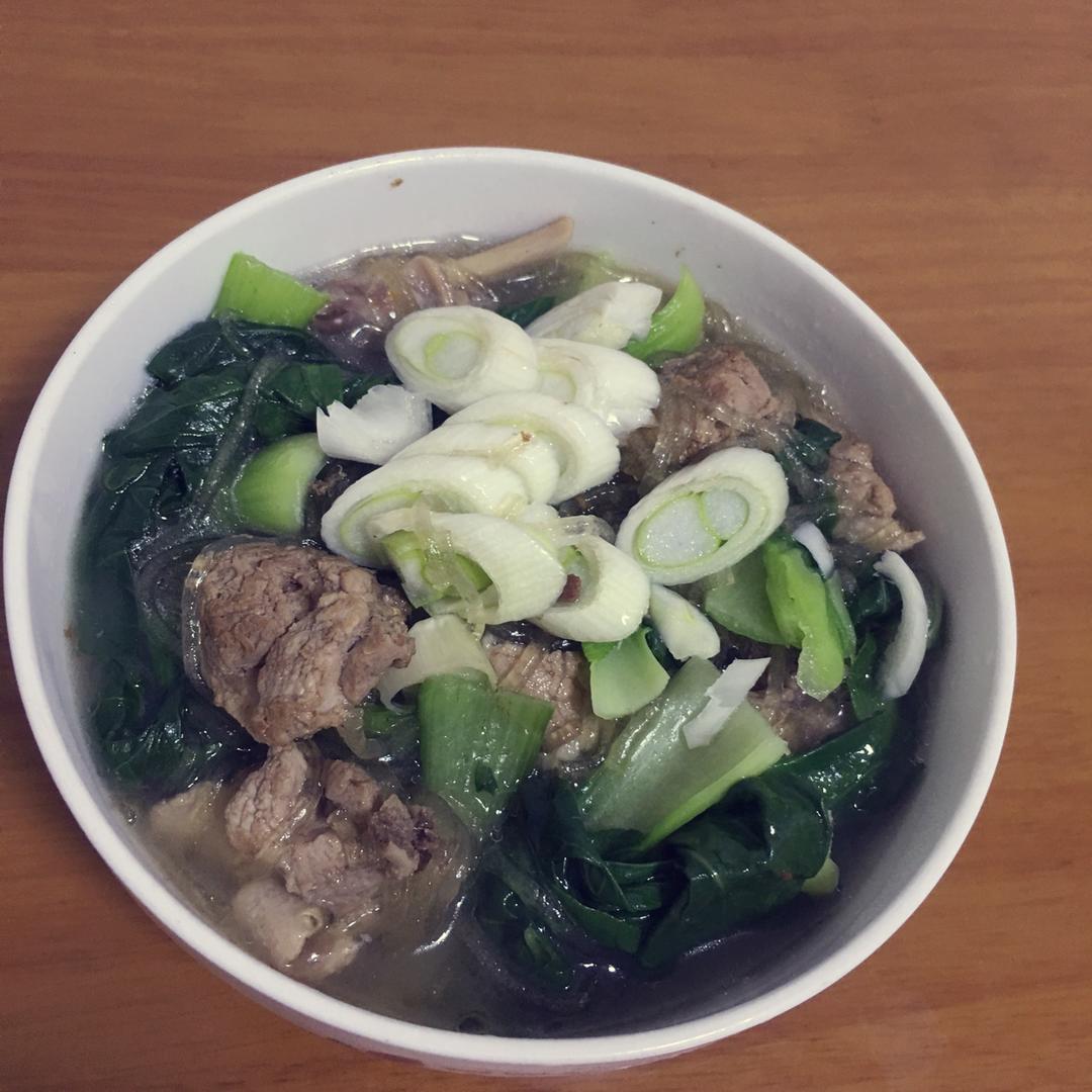 老鸭粉丝汤