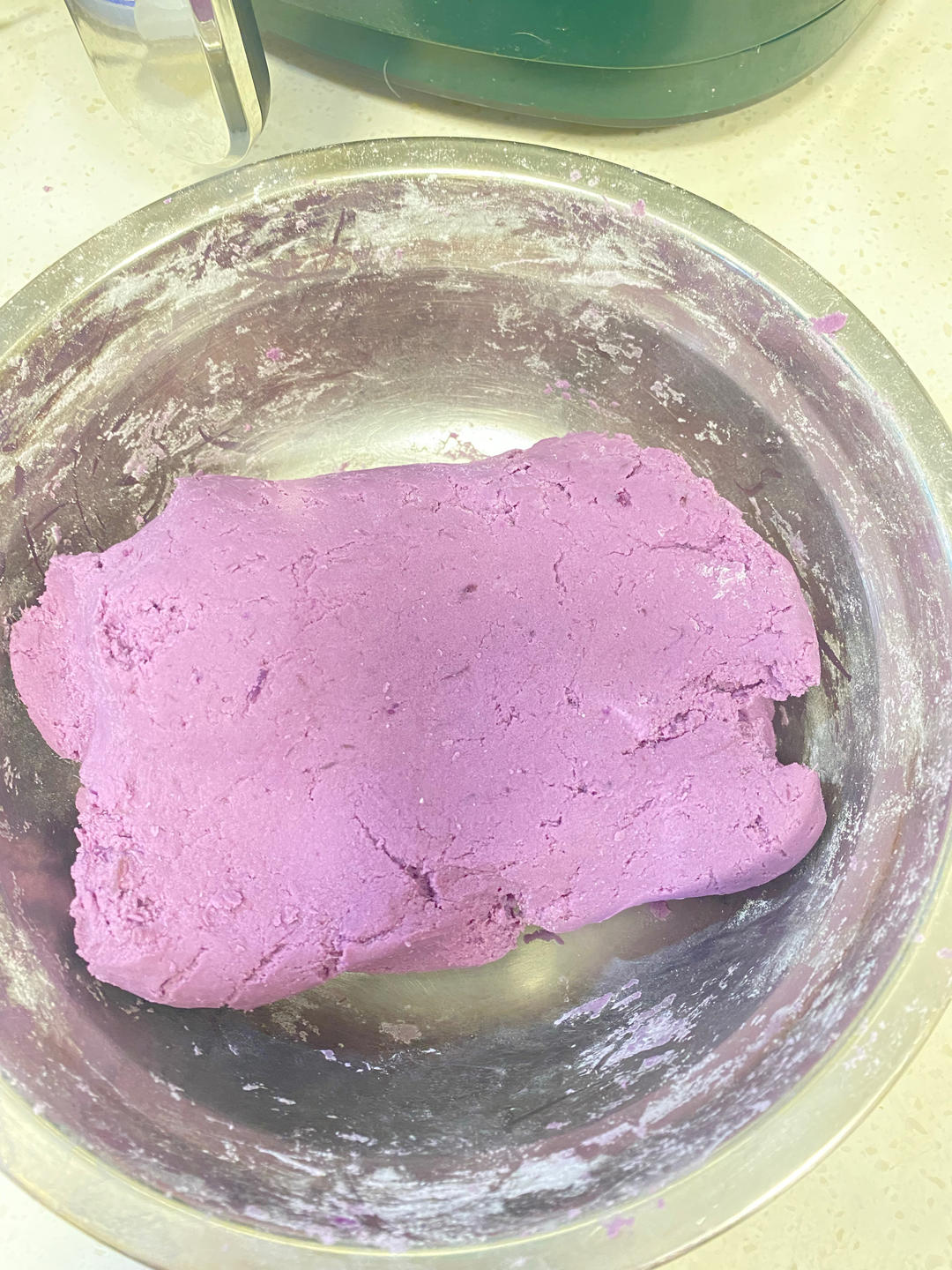 厨房小白做🍠芝士紫薯小方