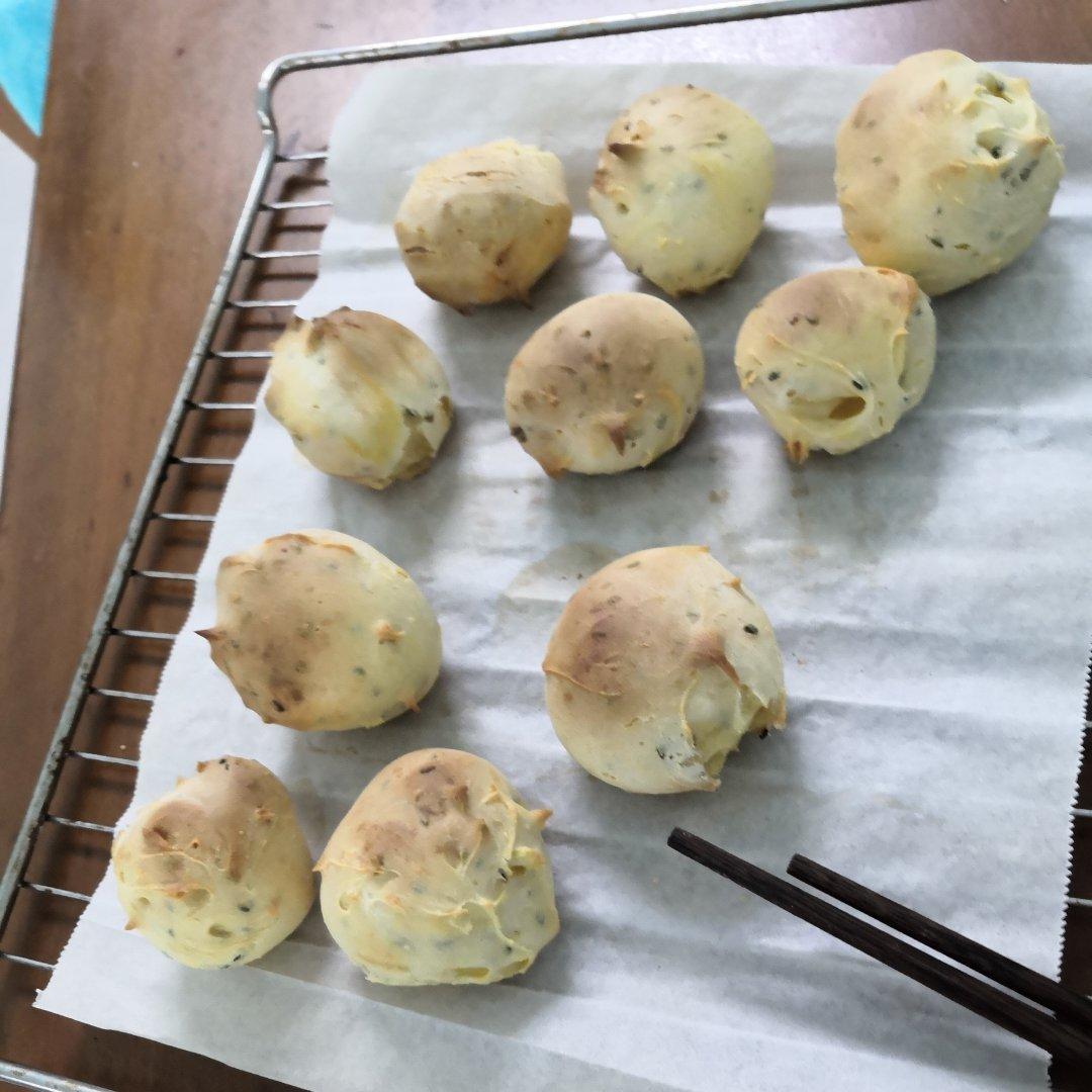 麻薯恐龙蛋/麻薯面包。好吃的麻薯蛋一定要自己做哦