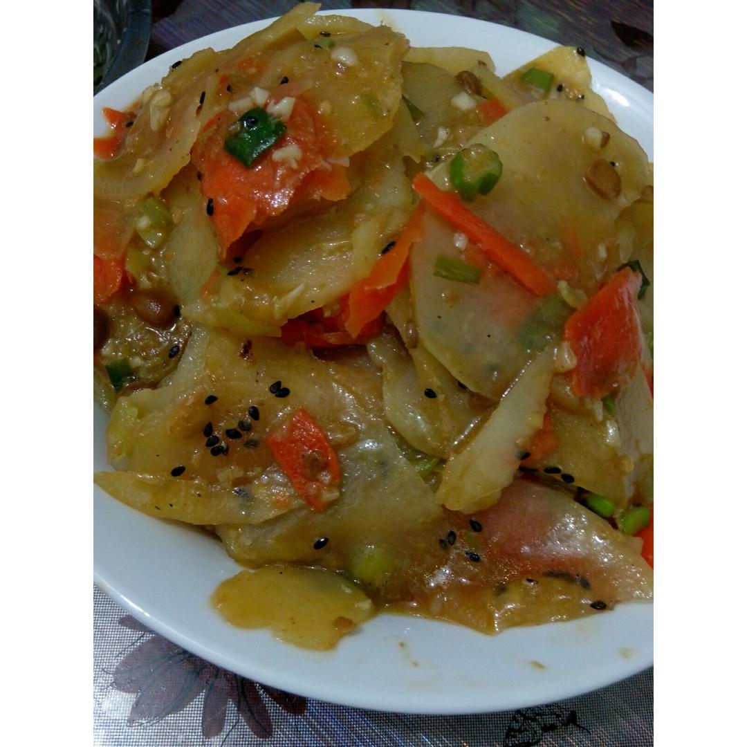 朴素的土豆片