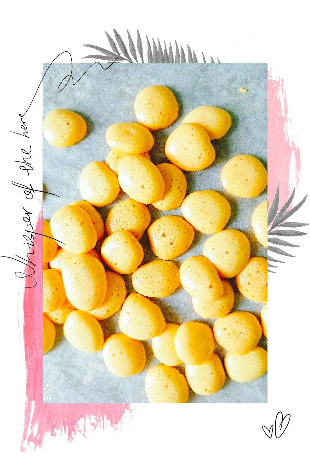 入口即化的无添加蛋黄溶豆