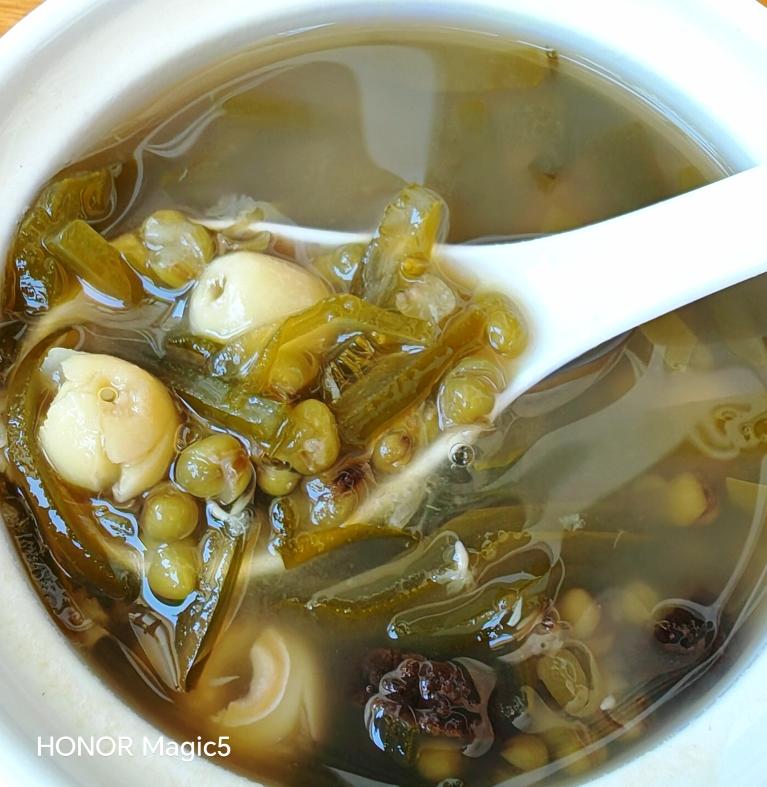 海带莲子绿豆沙～人人都会做