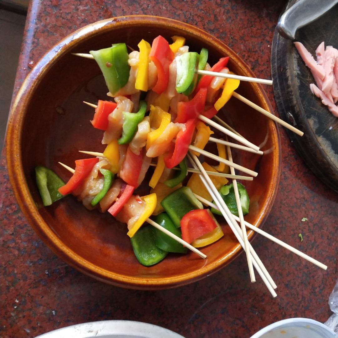 泰式甜辣鸡肉串