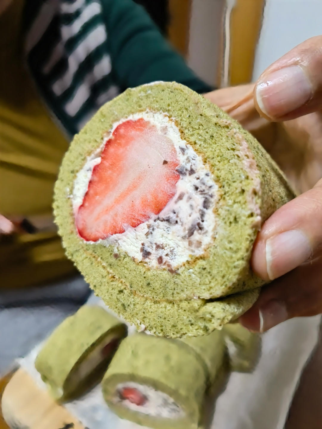 日售2000条的 | 樱花抹茶小山卷你心动了吗？