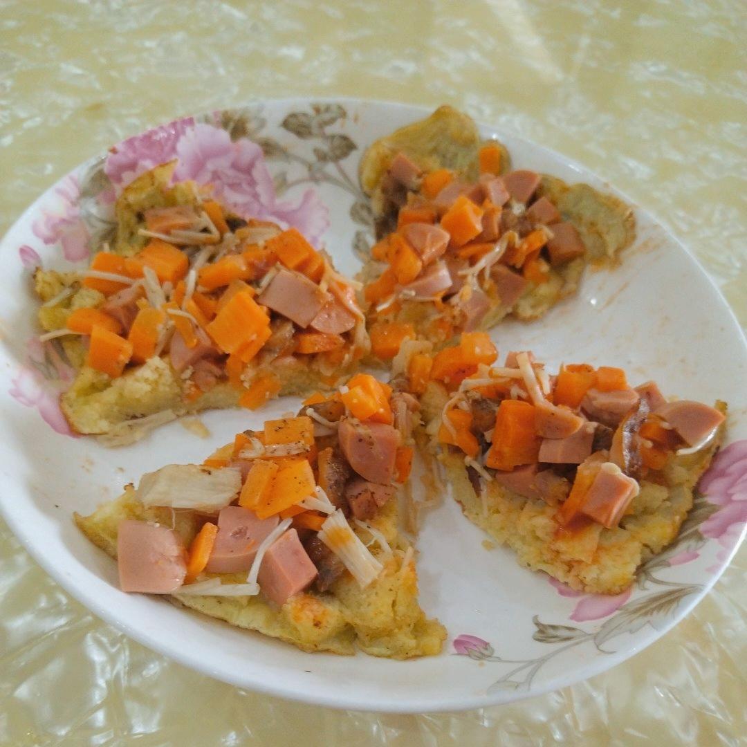 快手馒头伪披萨