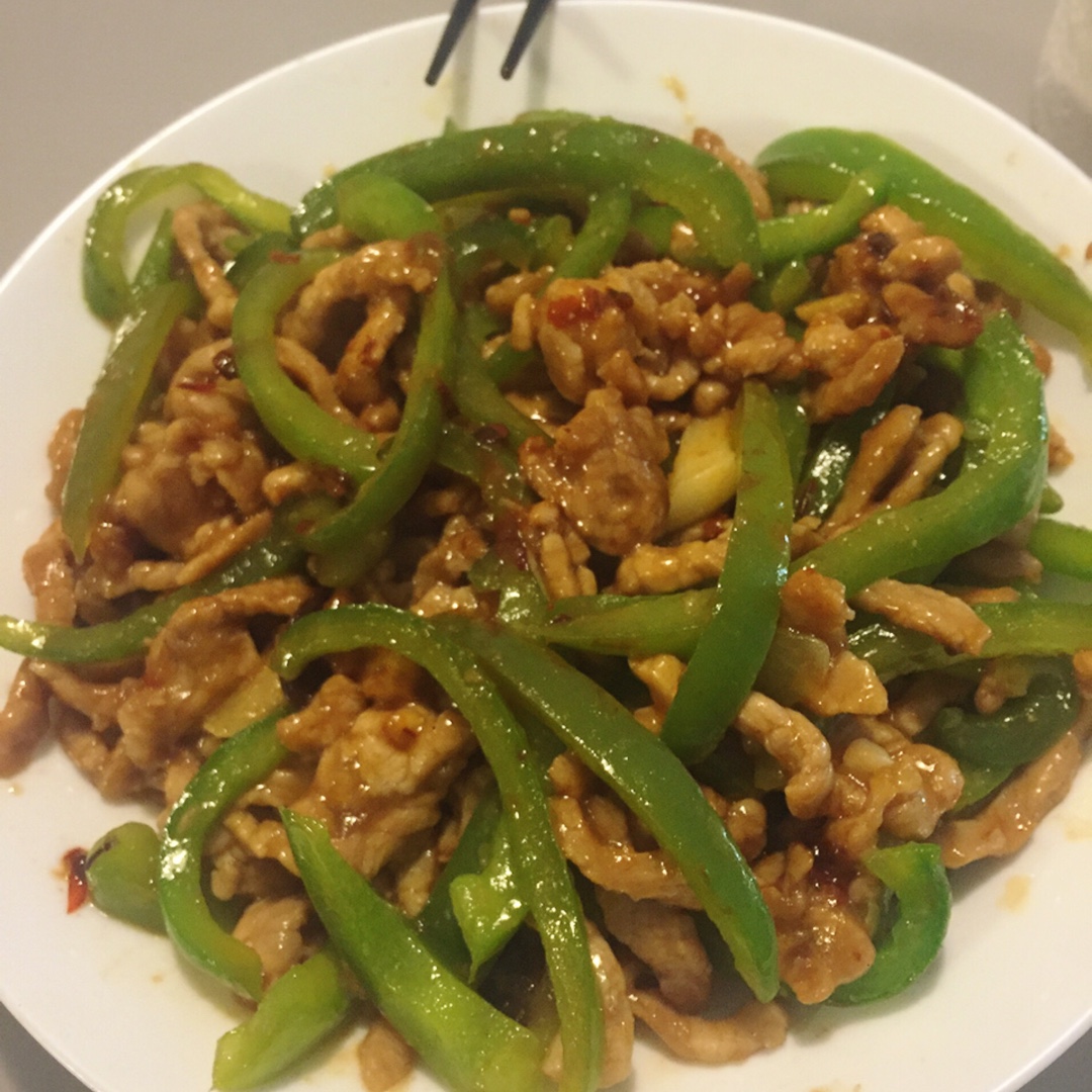 谜一般的青椒炒肉