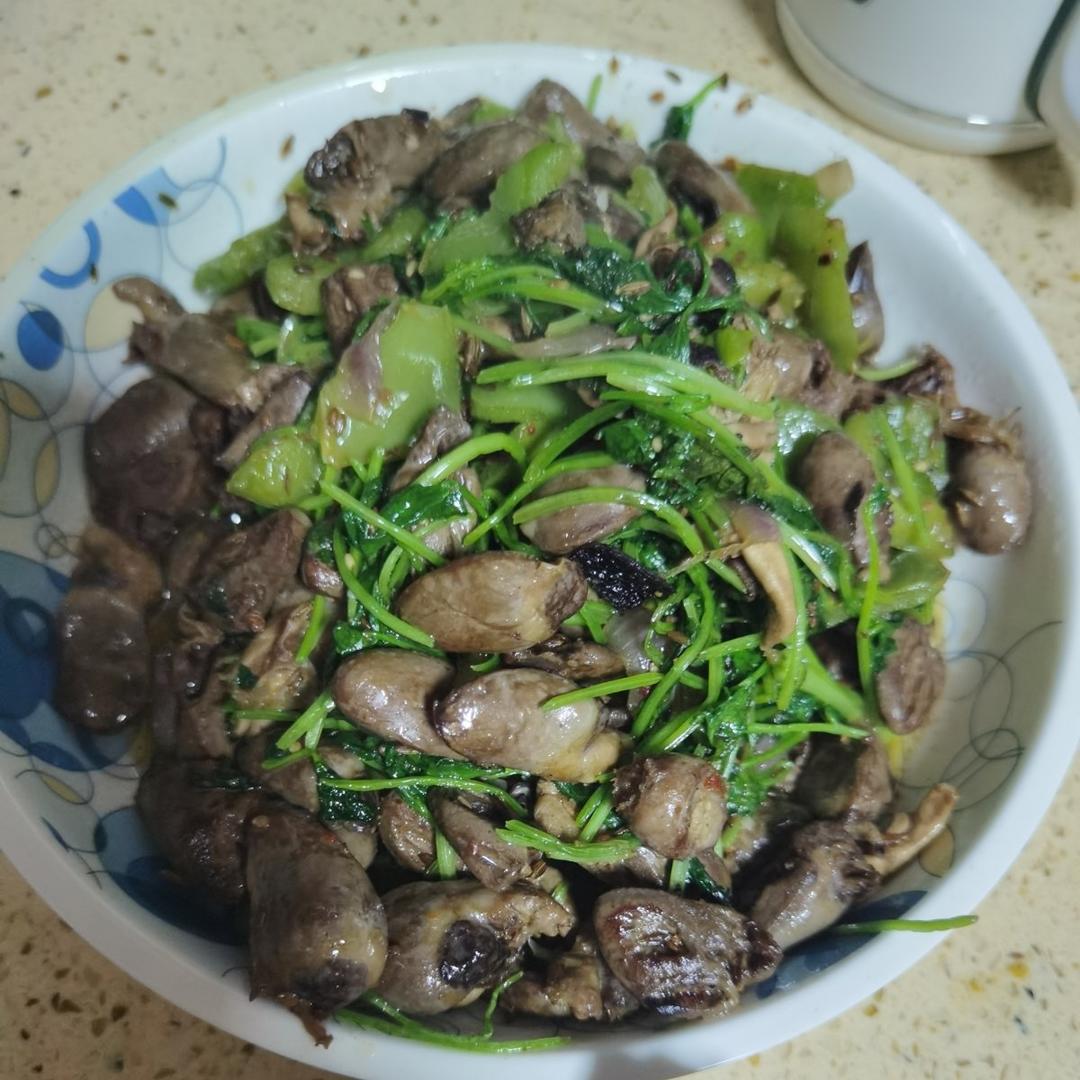 [原创] 比烧烤店还好吃的孜然鸡心