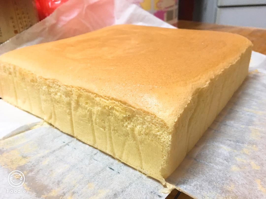 古早味蛋糕....烫面水浴法