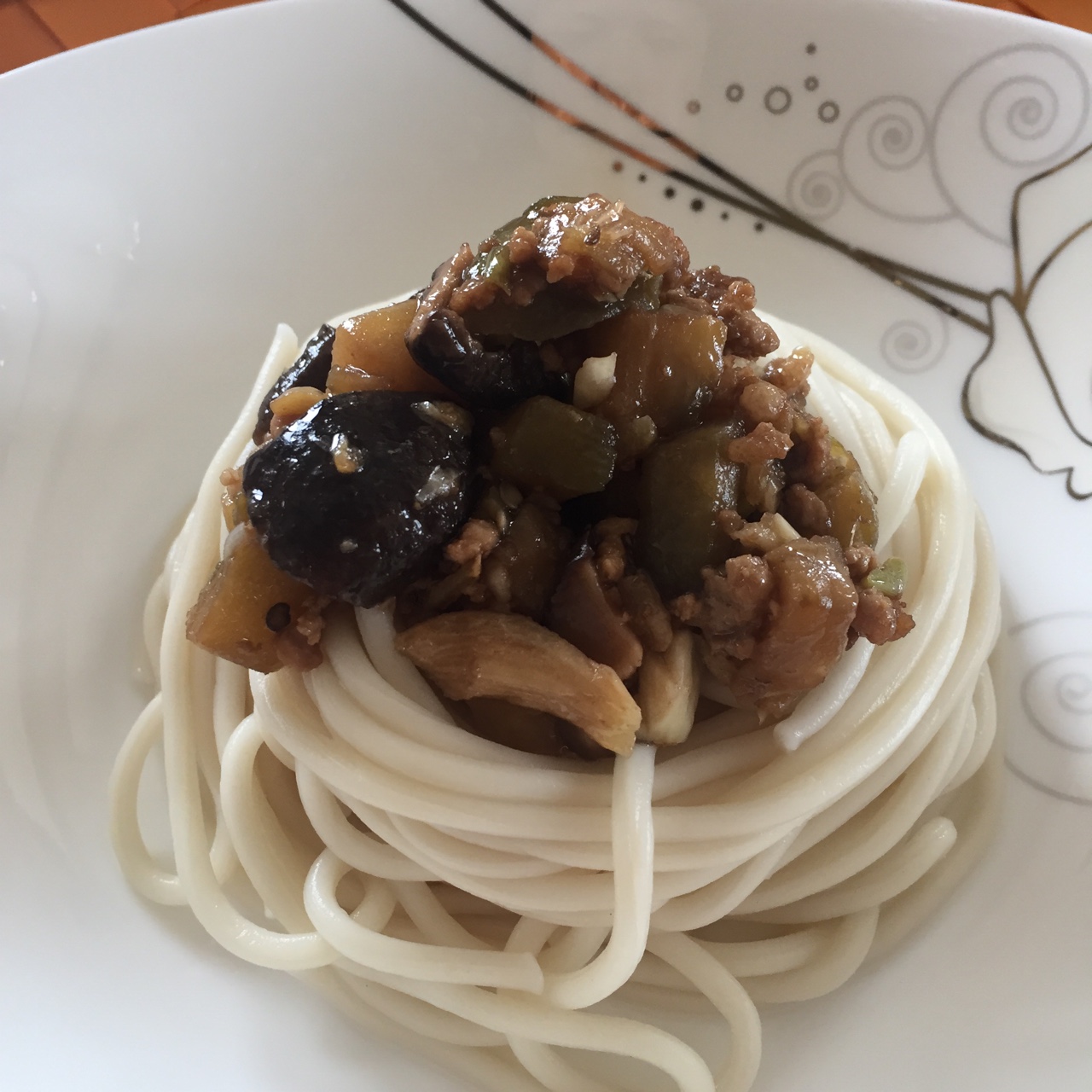 茄子打卤面