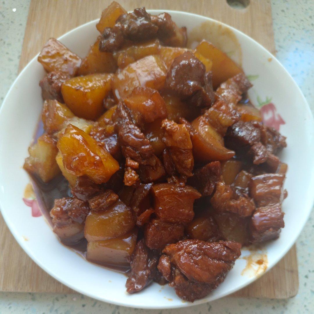 不焯水不放油的家常红烧肉